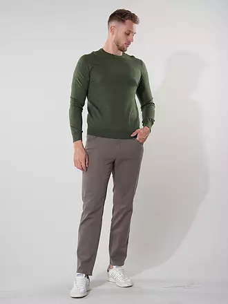 POLO RALPH LAUREN | Pull Coupe Slim | olive